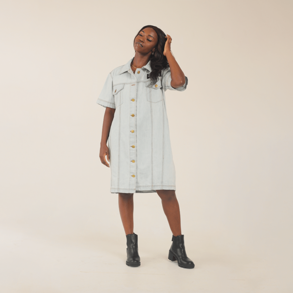 Denim Dress - Image 3
