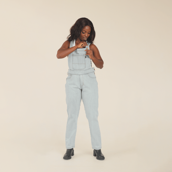 Women's Denim Dungaree - Image 6