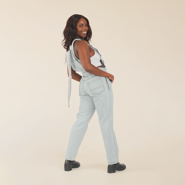 Women's Denim Dungaree - Image 2