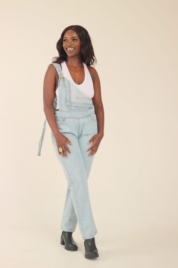 Women's Denim Dungaree - Image 5
