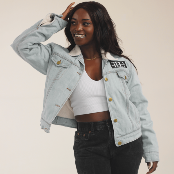 Women's Sherpa Denim Jacket