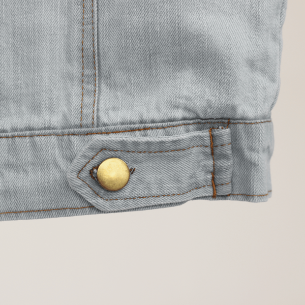 Men's Sleeveless Denim Jacket - Image 7